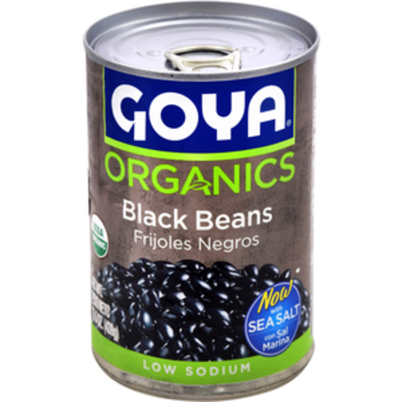 GOYA Goya Organic Black Beans 15.5 oz., PK24 2342